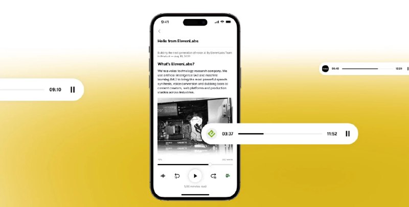 將 PDF、文章、電子書變成 PodCast　ElevenReader 免費登場