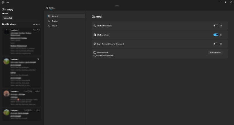 #软件 #工具 #开源📱 Sefirah - Windows 和 Android 协同工具▎软件平台